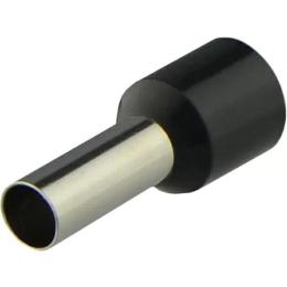 Наконечники НТ 10,0-12 чорні (100шт) трубчаті ізольовані Аско Укрем (A0060010080)