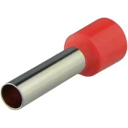 Наконечники НТ 10,0-18 червоні (100шт) трубчаті ізольовані Аско Укрем (A0060010158)