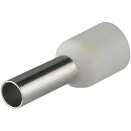 Кабельний наконечник трубчатий НТ 2,5-08 білий АскоУкрем A0060010065