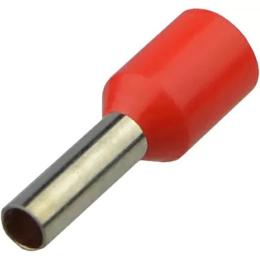 Кабельний наконечник трубчатий НТ 2,5-12 червоний АскоУкрем A0060010048
