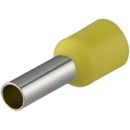 Наконечники НТ 4,0-09 жовті (100шт) трубчаті ізольовані Аско Укрем (A0060010143)