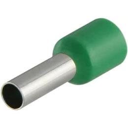 Наконечники НТ 4,0-09 зелені (100шт) трубчаті ізольовані Аско Укрем (A0060010097)