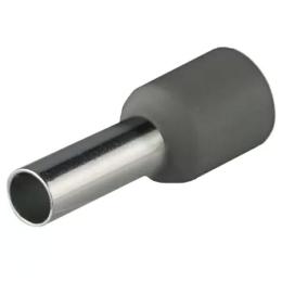 Наконечники НТ 4,0-09 сірі (100шт) трубчаті ізольовані Аско Укрем (A0060010117)