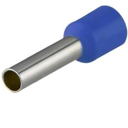 Наконечники НТ 4,0-12 сині (100шт) трубчаті ізольовані Аско Укрем (A0060010058)