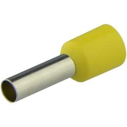 Наконечники НТ 6,0-12 жовті (100шт) трубчаті ізольовані Аско Укрем (A0060010144)