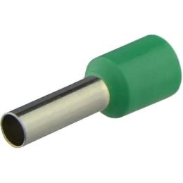 Наконечники НТ 6,0-12 зелені (100шт) трубчаті ізольовані Аско Укрем (A0060010134)