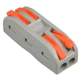 Клемник швидкого монтажу PCT-2-2 (помаран.) АскоУкрем