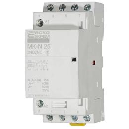 Контактор модульний на Din-рейку МК-N 4Р 25А 2NO2NC АскоУкрем (A0040030030)
