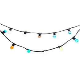 Гірлянда Белт-лайт CL50-13 230V 20*E27 13м шнур чорний IP65 Feron (29885)