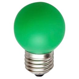 Лампа світлодіодна куля G45 1W E27 зелена LB-37 Feron (25117)