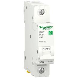 Автоматичний вимикач Schneider Electric RESI9 6кА 1P 63A C (R9F12163)