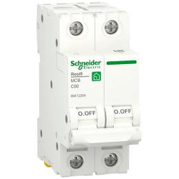 Автоматичний вимикач Schneider Electric RESI9 6кА 2P 50A C (R9F12250)