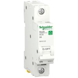 Автоматичний вимикач Schneider Electric RESI9 6кА 1P 6A B (R9F12106)