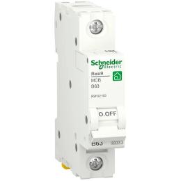 Автоматичний вимикач Schneider Electric RESI9 6кА 1P 63A B (R9F02163)