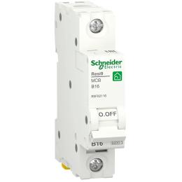 Автоматичний вимикач Schneider Electric RESI9 6кА 1P 16A B (R9F12116)