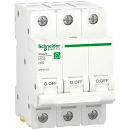 Автоматичний вимикач Schneider Electric RESI9 6кА 3P 50A B (R9F02350)