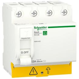 Диференціальне реле Schneider Electric Resi9 63A 4P 300mA АС (R9R54463)