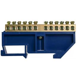 Нульова шина з ізолятором на Din-рейку ВС - 4А 12 (A0150120051)