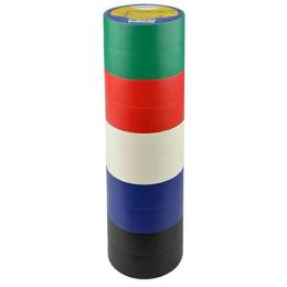 Ізоляційна стрічка 0,13мм*19мм/10м Набір №1 (10шт) АскоУкрем (A0150020018)