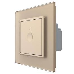 Сенсорний прохідний вимикач Livolo Sense золотий (722000313)