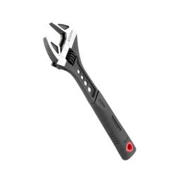 Ключ розвідний 200мм кований, рукоятка TPR, HRC 40 ~ 50, Cr-V STORM XT-0075 Intertool