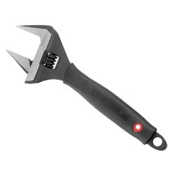 Ключ розвідний 200мм, обрезиненная рукоятка, розлучення губок 38мм, Cr-V XT-0045 Intertool