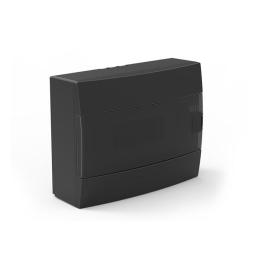 Щиток зовнішній Horoz Electric на 12 автоматів чорний IP40 (600-001-120)