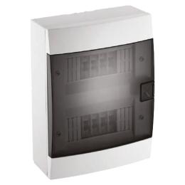 Розподільний щит Horoz Electric на 24 автомати 2x12 ip40, для накладного монтажу білий (600-000-240)