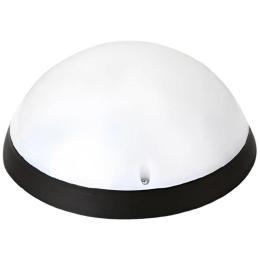 Світильник пластиковий Horoz Electric Акуа Опал Повний Місяць LED 12W з датчиком руху чорний (400-425-115)