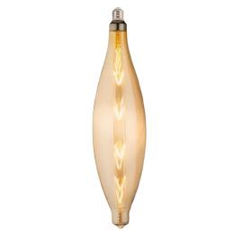 Світлодіодна лампа Horoz Electric Filament ELLIPTIC 8W Е27 Amber (001-054-0008-010)