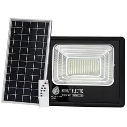 Прожектор світлодіодний з сонячною панеллю Horoz Electric TIGER-100 100W 6400K (068-012-0100-010)