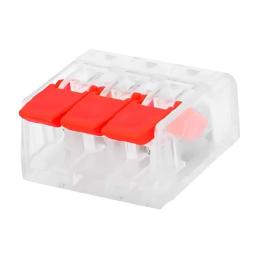 Клемник 3-х полюсний Horoz Electric SLIM CONNECTOR-3 (103-002-0003-010)