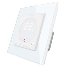 Терморегулятор сенсорний Livolo для водяних систем опалення колір білий (VL-C701TM-11)
