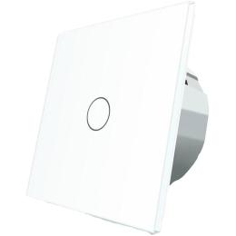 Безконтактний вимикач Livolo білий скло (VL-C701PRO-11)