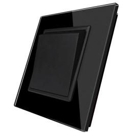 Клавішна кнопка Livolo чорний (VL-C7K1H-12)