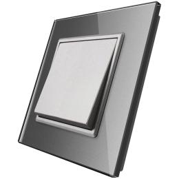 Клавішний вимикач Livolo сірий (VL-C7K1-15)