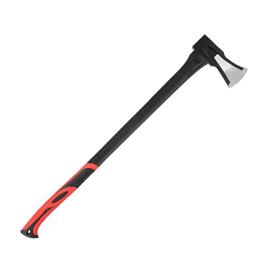 Колун кований 2200 г, ручка з фібергласу INTERTOOL HT-0275