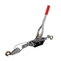 Лебідка важільна тягове зусилля 4т, трос 3.00м*5.5мм INTERTOOL GT1444