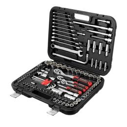 Набір інструментів 1/2 & 3/8 & 1/4,126од., Cr-V STORM INTERTOOL ET-8126