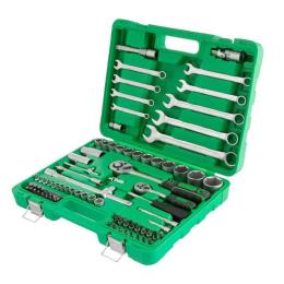 Набір інструментів 1/2 & 1/4; 82 од INTERTOOL ET-6082SP