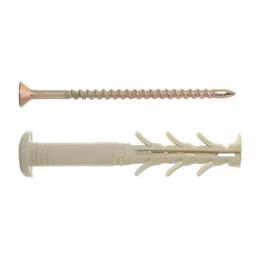 Дюбель швидкого монтажу "грибок"6х60 з шурупом