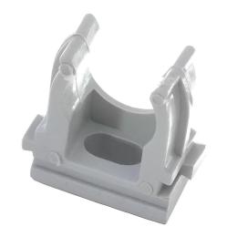 Кріплення для труб 25мм сірий (уп.-50шт)