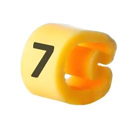 Маркування кабельне EC-0 з позначкою (7) 0,75...1,5 АскоУкрем