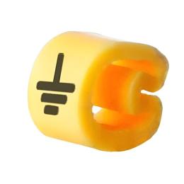 Маркування кабельне EC-1 з позначкою (земля) 1,5...4 АскоУкрем