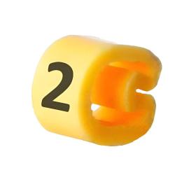 Маркування кабельне EC-0 з позначкою (2) 0,75...1,5 АскоУкрем