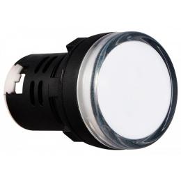 Світлосигнальна арматура AD22-22DS  біла 220V DC АскоУкрем