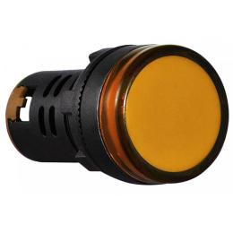 Світлосигнальна арматура AD22-22DS  жовта  220V DC АскоУкрем