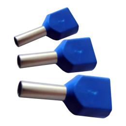 Наконечник трубчатий на 2 проводи ТE 0,75-10 (уп.100) АскоУкрем