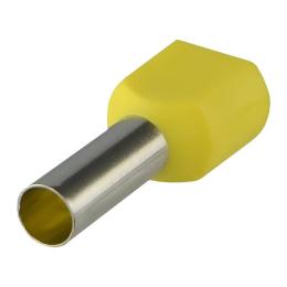 Наконечник трубчатий на 2 проводи ТE6.0-14 (уп.100) АскоУкрем