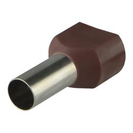 Наконечник трубчатий на 2 проводи ТE10.0-14 (уп.100) АскоУкрем